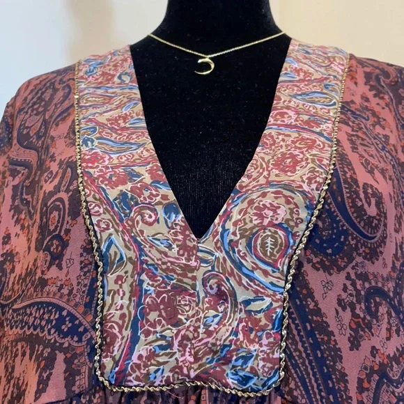 ZARA Woman Super Flowy Sheer Mini Dress | Size M - Picture 11 of 15